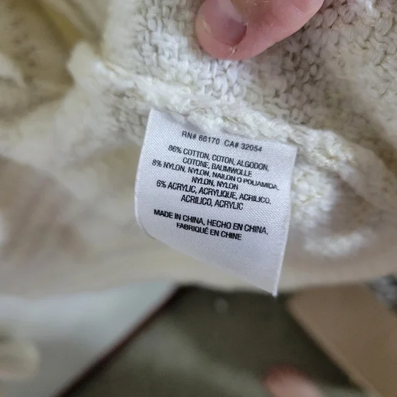 MOTH Anthropologie Mahalia Kimono Bell Sleeve Thick Neutral Cardigan, Size Small - Picture 5 of 10